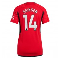 Manchester United Christian Eriksen #14 Hemmatröja Dam 2023-24 Kortärmad